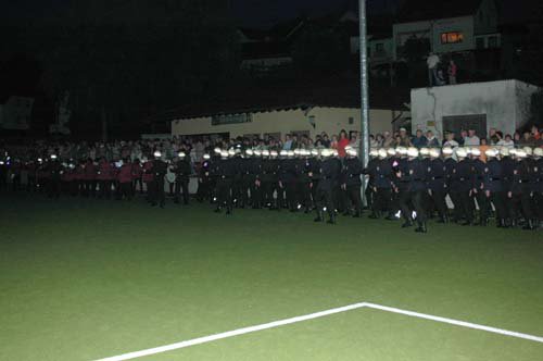 2007 - Grosser Zapfenstreich der Feuerwehr Limbach