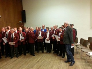 Verleihung kleine Ehrenmedaille